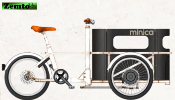 Elektro Lastenrad Minjca Kompakt hoch, mit zwei Motoren, Automatic, konfigurierbar